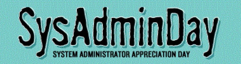 Sysadmin Day 2020